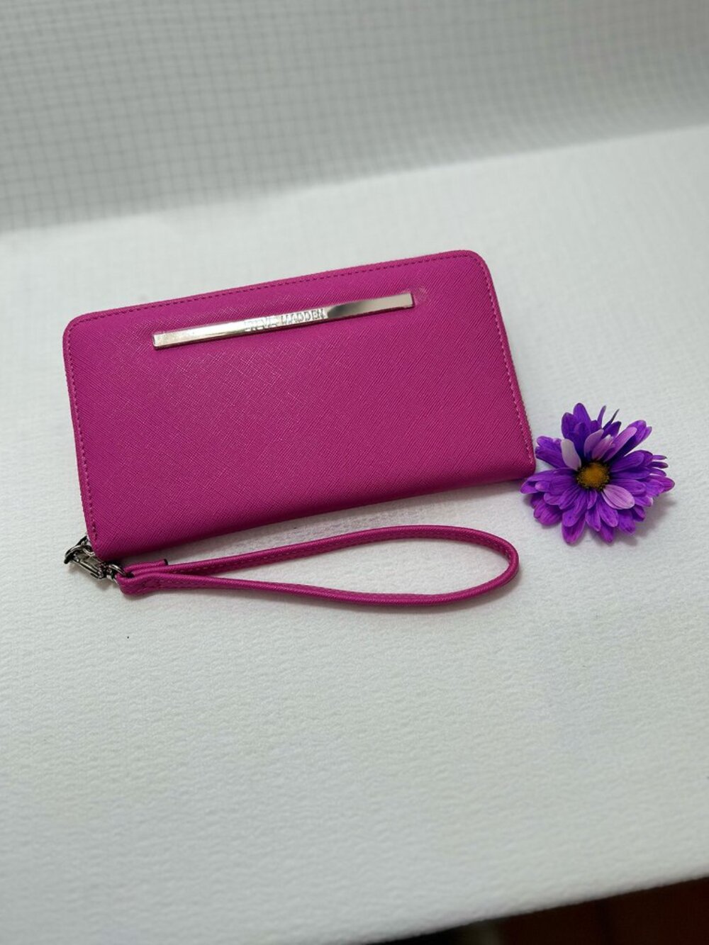 Hot Pink Steve Madden Wristlet